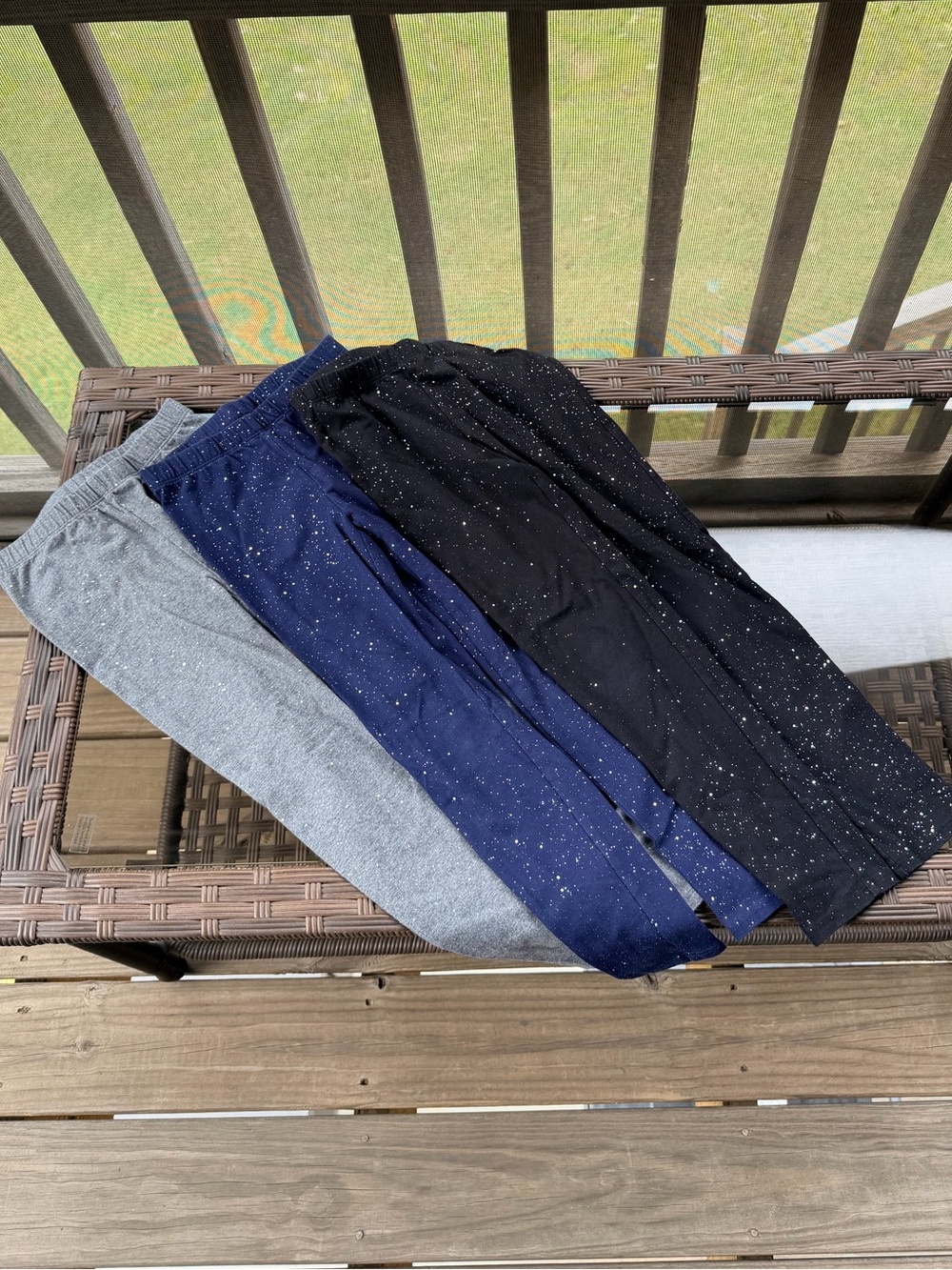 GAP Kids Glitter Leggings Lot Size Small